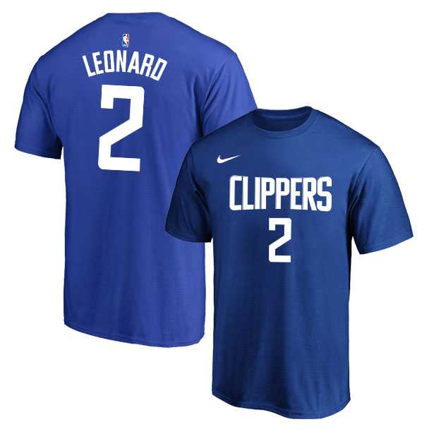 Los Angeles Clippers 2 Kawhi Leonard Blue Nike T-Shirt,We sell and wholesale Los Angeles Clippers 2 Kawhi Leonard Blue Nike T-Shirt on line form chian!